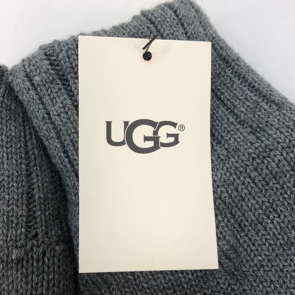 UGG Grey Flip Mittens Gloves NWT - Picture 5 of 8